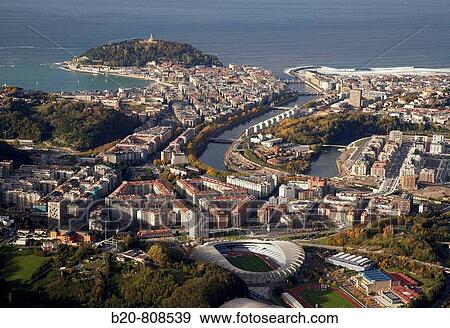 San Sebastian (aka Donostia), Guipuzcoa, Basque Country, Spain View Large Photo Image Stock Photo - San Sebastian (aka Donostia), Guipuzcoa, Basque Country, Spain. Fotosearch