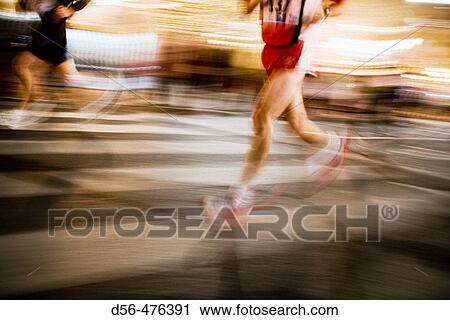 Stock Image - San Silvestre race, Valencia (Dec 30, 2005). Spain. Fotosearch