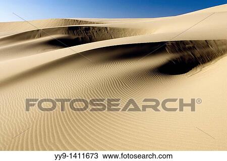 Stock Image - Sand Dunes - Oregon Dunes National Recreation Area - Reedsport, Oregon. Fotosearch