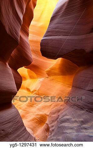 Sandstone formation at Lower Antelope Canyon, Slot Canyon, Arizona, USA View Large Photo Image Stock Image - Sandstone formation at Lower Antelope Canyon, Slot Canyon, Arizona, USA. Fotosearch