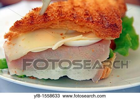Sandwich on plate Porto Portugal View Large Photo Image Stock Image - Sandwich on plate Porto Portugal. Fotosearch