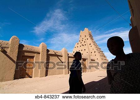Sankore mosque, Timbuktu, Mali View Large Photo Image Stock Photo - Sankore mosque, Timbuktu, Mali. Fotosearch