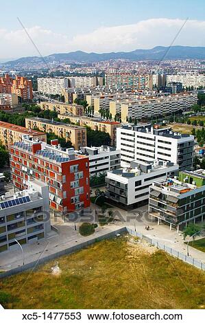 Sant Adria de Besos, Barcelona, Catalonia, Spain View Large Photo Image Stock Image - Sant Adria de Besos, Barcelona, Catalonia, Spain. Fotosearch