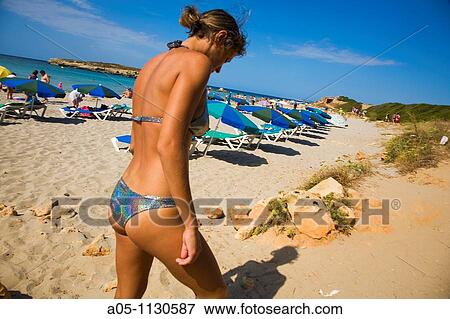 Sant Aldeodat beach. Minorca. Balearic Islands. Spain. View Large Photo Image Stock Photo - Sant Aldeodat beach. Minorca. Balearic Islands. Spain.. Fotosearch