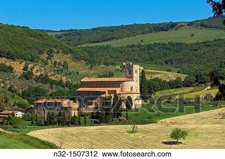 Sant Antimo, Montalcino, Castelnuovo dell? abate, Tuscany landscape, Siena Province, Tuscany, Italy View Large Photo Image Stock Image - Sant Antimo, Montalcino, Castelnuovo dell? abate, Tuscany landscape, Siena Province, Tuscany, Italy. Fotosearch