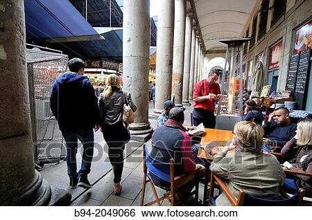 Sant Josep (aka La Boqueria) market, Barcelona, Catalonia, Spain View Large Photo Image Stock Photograph - Sant Josep (aka La Boqueria) market, Barcelona, Catalonia, Spain. Fotosearch