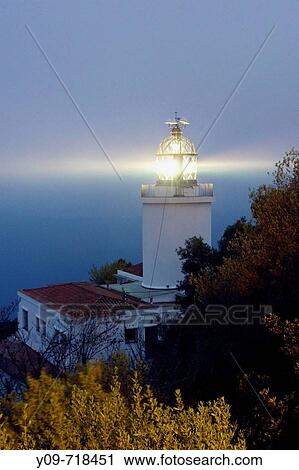 Sant Sebasti? lighthouse, Calella de Palafrugell. Costa Brava, Girona province, Catalonia, Spain View Large Photo Image Stock Image - Sant Sebasti? lighthouse, Calella de Palafrugell. Costa Brava, Girona province, Catalonia, Spain. Fotosearch