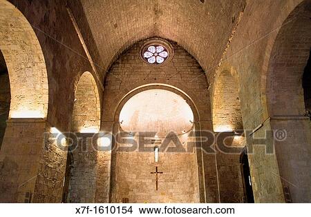 Sant Vi? en? Church, Besal, La Garrotxa, Girona, Spain View Large Photo Image Picture - Sant Vi? en? Church, Besal, La Garrotxa, Girona, Spain. Fotosearch