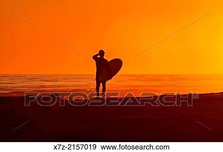 Santa Barbara, Sunset surf session at Campus Point in the Pacific Ocean near Goleta Beach and the city of Goleta in southern California. View Large Photo Image Stock Photo - Santa Barbara, Sunset surf session at Campus Point in the Pacific Ocean near Goleta Beach and the city of Goleta in southern California.. Fotosearch