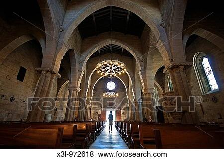 Santa Maria church Baiona Pontevedra Galicia Spain View Large Photo Image Stock Photo - Santa Maria church Baiona Pontevedra Galicia Spain. Fotosearch