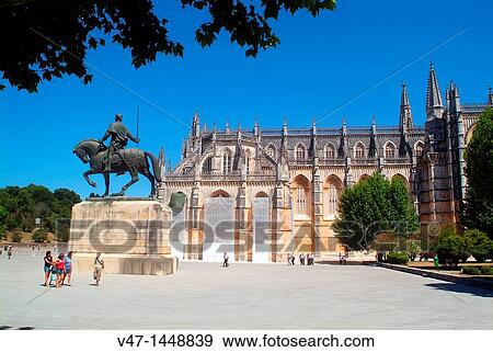 Santa Maria da Vit? ria, Monastery of Batalha, Portugal, Europe View Large Photo Image Stock Photo - Santa Maria da Vit? ria, Monastery of Batalha, Portugal, Europe. Fotosearch