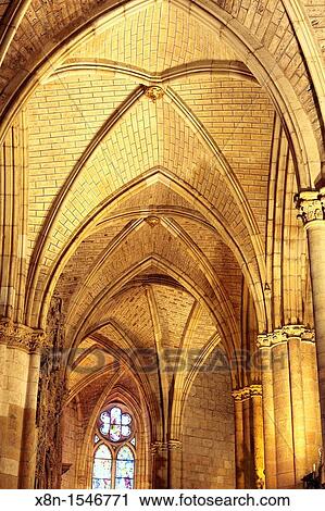 Santa Maria de Leon Cathedral, Leon, Castile and Leon, Spain View Large Photo Image Stock Image - Santa Maria de Leon Cathedral, Leon, Castile and Leon, Spain. Fotosearch