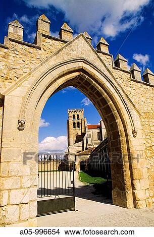 Picture - Santa Maria la Real de las Huelgas monastery, Burgos. Castilla-Leon, Spain. Fotosearch