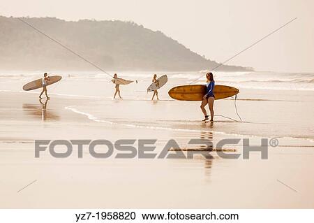 Santa Teresa Beach, Costa Rica. View Large Photo Image Stock Image - Santa Teresa Beach, Costa Rica.. Fotosearch