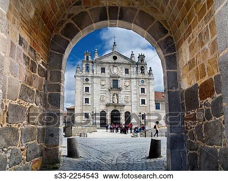 Santan Teresa's museum in Avila. Castilla Leon. Spain. Europe. View Large Photo Image Stock Image - Santan Teresa's museum in Avila. Castilla Leon. Spain. Europe.. Fotosearch