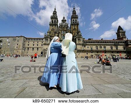 Santiago de Compostela. La Corua province. Galicia. Spain. View Large Photo Image Stock Image - Santiago de Compostela. La Corua province. Galicia. Spain.. Fotosearch