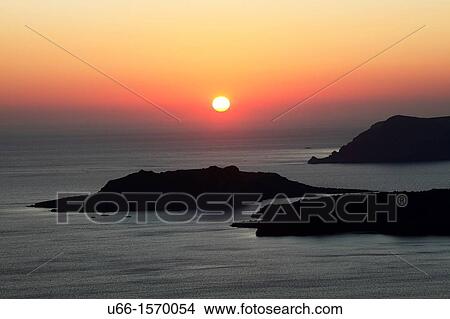 Picture - Santorini Greece.. Fotosearch