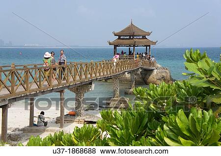 Stock Photo - Sanya Wuzhi Zhou Island, Hainan Island, China.. Fotosearch