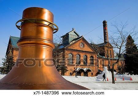 Sapporo Beer Museum and Beer gardens, the former Sapporo Brewery, Sapporo, Hokkaido, Japan View Large Photo Image Stock Photograph - Sapporo Beer Museum and Beer gardens, the former Sapporo Brewery, Sapporo, Hokkaido, Japan. Fotosearch
