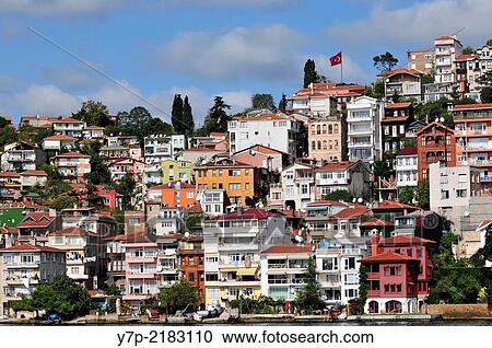Sariyer town in the Bosphorus near Istanbul. Turkey. View Large Photo Image Stock Image - Sariyer town in the Bosphorus near Istanbul. Turkey.. Fotosearch