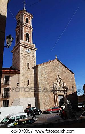 Sarrion church. Teruel province, Aragon, Spain View Large Photo Image Stock Photo - Sarrion church. Teruel province, Aragon, Spain. Fotosearch