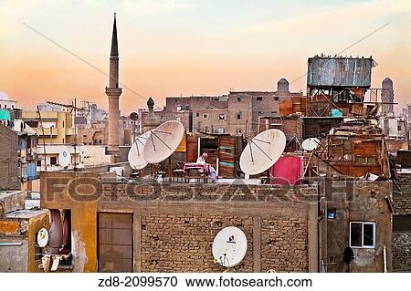 satellite dish in islamic cairo. View Large Photo Image Stock Image - satellite dish in islamic cairo.. Fotosearch
