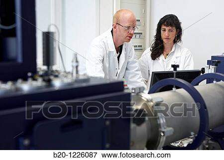 Stock Photo - SAXS (Small-angle X-ray scattering), Materials Physics Center. Fotosearch