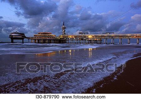 Scheveningen pier, The Hague, The Netherlands View Large Photo Image Stock Image - Scheveningen pier, The Hague, The Netherlands. Fotosearch