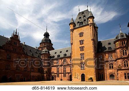 Schloss Johannisburg castle, Aschaffenburg, Bavaria, Germany View Large Photo Image Stock Photo - Schloss Johannisburg castle, Aschaffenburg, Bavaria, Germany. Fotosearch
