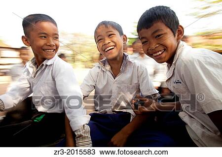 School children at play in a village school near Battambang, Cambodia. View Large Photo Image Stock Image - School children at play in a village school near Battambang, Cambodia.. Fotosearch