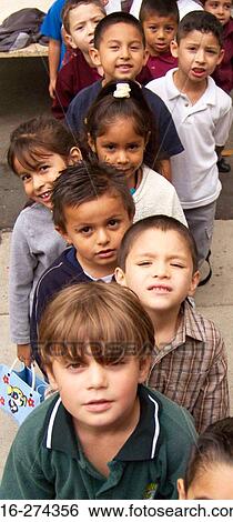 School class line View Large Photo Image Stock Photograph - School class line. Fotosearch