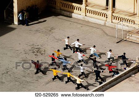 School courtyard, Damascus. Syria View Large Photo Image Stock Photography - School courtyard, Damascus. Syria. Fotosearch
