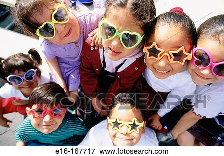 School kids with glasses View Large Photo Image Stock Photo - School kids with glasses. Fotosearch