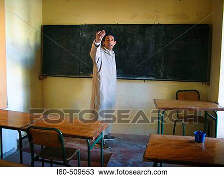 Stock Image - School. Morocco.. Fotosearch