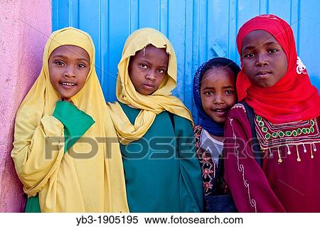Schoolgirls outside a school, Harar, Ethiopia View Large Photo Image Stock Photography - Schoolgirls outside a school, Harar, Ethiopia. Fotosearch