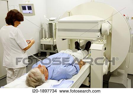 Scintigraphy is a form of diagnostic test used in nuclear medicine, wherein radioisotopes are taken internally, and the emitted radiation is captured by external detectors gamma cameras to form two-dimensional images View Large Photo Image Picture - Scintigraphy is a form of diagnostic test used in nuclear medicine, wherein radioisotopes are taken internally, and the emitted radiation is captured by external detectors gamma cameras to form two-dimensional images. Fotosearch