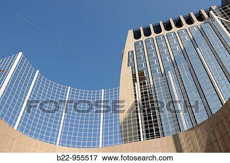 SCOR building, La Defense business district, France View Large Photo Image Stock Photo - SCOR building, La Defense business district, France. Fotosearch