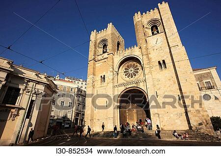 ? Se? cathedral, Lisbon, Portugal View Large Photo Image Picture - ? Se? cathedral, Lisbon, Portugal. Fotosearch