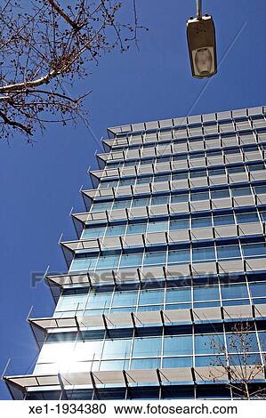 Stock Image - @Sea building, office building, 22@, Barcelona, Catalonia, Spain. Fotosearch