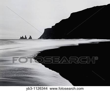 Sea Stacks, Vik I myrdal, Iceland View Large Photo Image Picture - Sea Stacks, Vik I myrdal, Iceland. Fotosearch