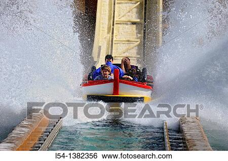Sea World Adventure Theme Park Orlando Florida Journey to Atlantis rollder coaster boat ride View Large Photo Image Stock Photograph - Sea World Adventure Theme Park Orlando Florida Journey to Atlantis rollder coaster boat ride. Fotosearch
