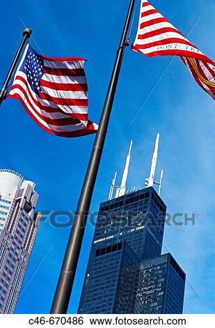 Sears Tower, Chicago. Illinois, USA View Large Photo Image Stock Photograph - Sears Tower, Chicago. Illinois, USA. Fotosearch
