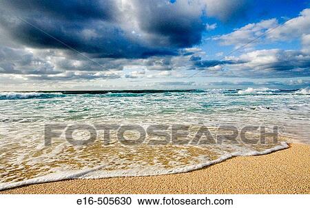 Seascape, Oahu. Hawaii, USA View Large Photo Image Stock Image - Seascape, Oahu. Hawaii, USA. Fotosearch