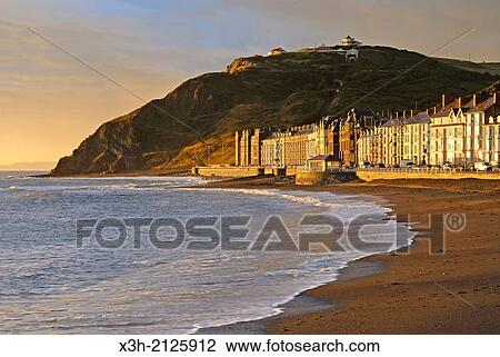 seaside resort, Aberystwyth, Wales, United Kingdom, Great Britain, Europe View Large Photo Image Stock Image - seaside resort, Aberystwyth, Wales, United Kingdom, Great Britain, Europe. Fotosearch