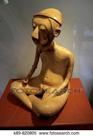 Seated figure. Museo Amparo collection. Puebla. M? xico. View Large Photo Image Stock Photography - Seated figure. Museo Amparo collection. Puebla. M? xico.. Fotosearch