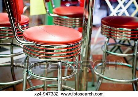 seats at soda fountain View Large Photo Image Stock Image - seats at soda fountain. Fotosearch