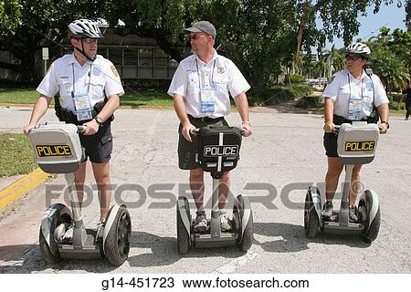 Segway, personal transport, electric, training. IACP Annual Conference, Convention Center, Miami Beach, Florida. USA. View Large Photo Image Stock Image - Segway, personal transport, electric, training. IACP Annual Conference, Convention Center, Miami Beach, Florida. USA.. Fotosearch
