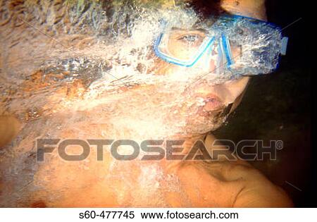 Self portrait underwater. Cabrera Island Natural Park. Balearic Islands. Spain. View Large Photo Image Stock Photography - Self portrait underwater. Cabrera Island Natural Park. Balearic Islands. Spain.. Fotosearch