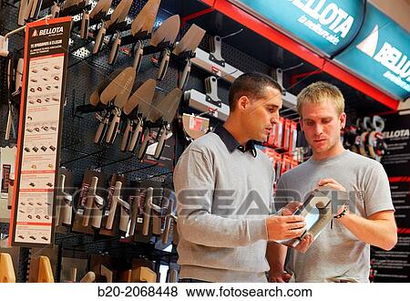 Selling trowel. Hand tools for construction. Hardware store. View Large Photo Image Stock Photo - Selling trowel. Hand tools for construction. Hardware store.. Fotosearch