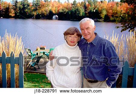 Senior couple, autumn. Gatineau Park. Quebec. Canada View Large Photo Image Stock Image - Senior couple, autumn. Gatineau Park. Quebec. Canada. Fotosearch